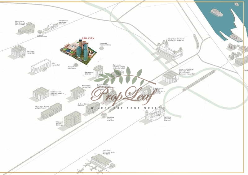 SPR HIGHLIVING PH -1 & 2 Location Map