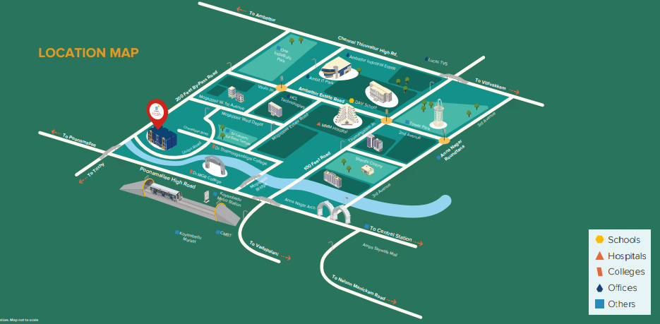 Brigade Celeste Location Map