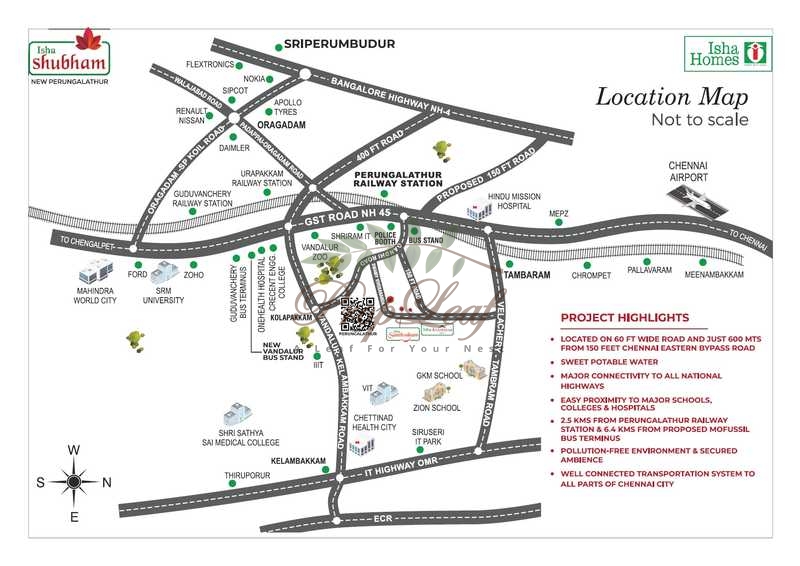 Isha Shubam Location Map