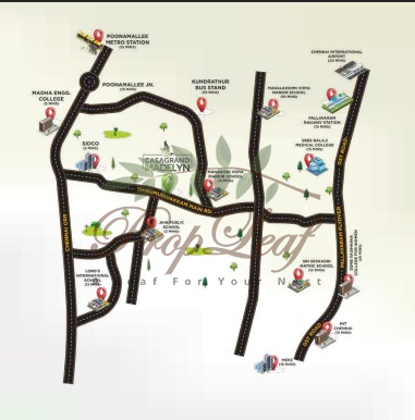 Casagrand Madelyn Location Map