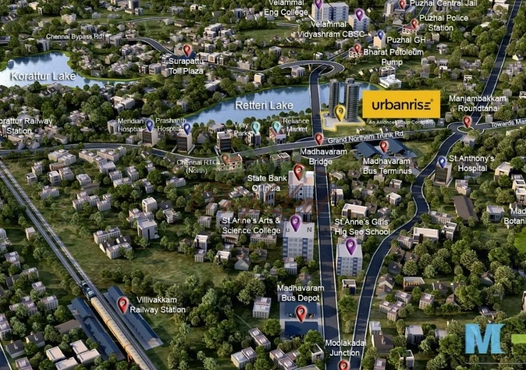 Code Name Talk Of Madhavaram Location Map