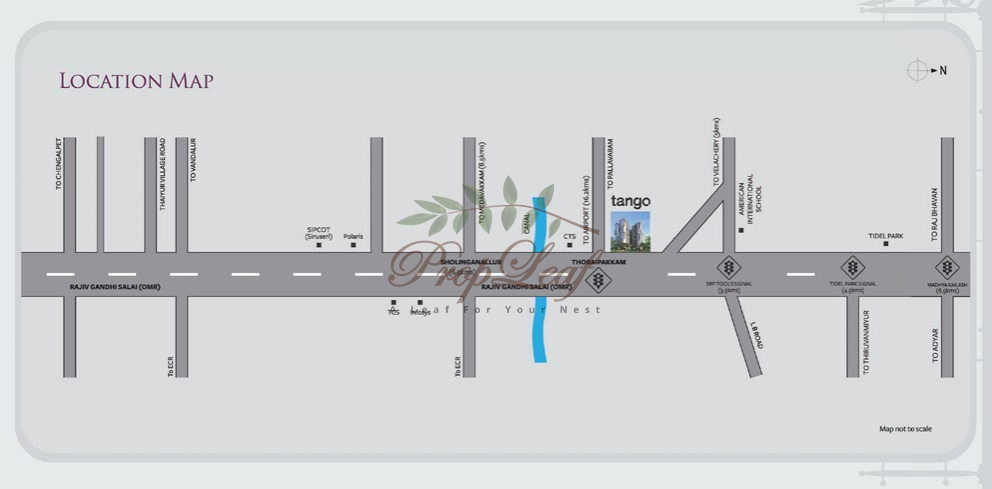 Akshaya Tango Location Map