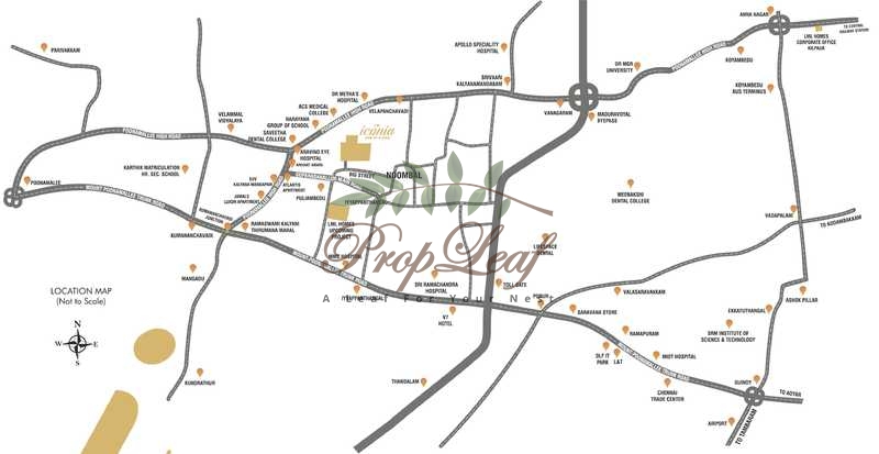 LML Iconia Location Map